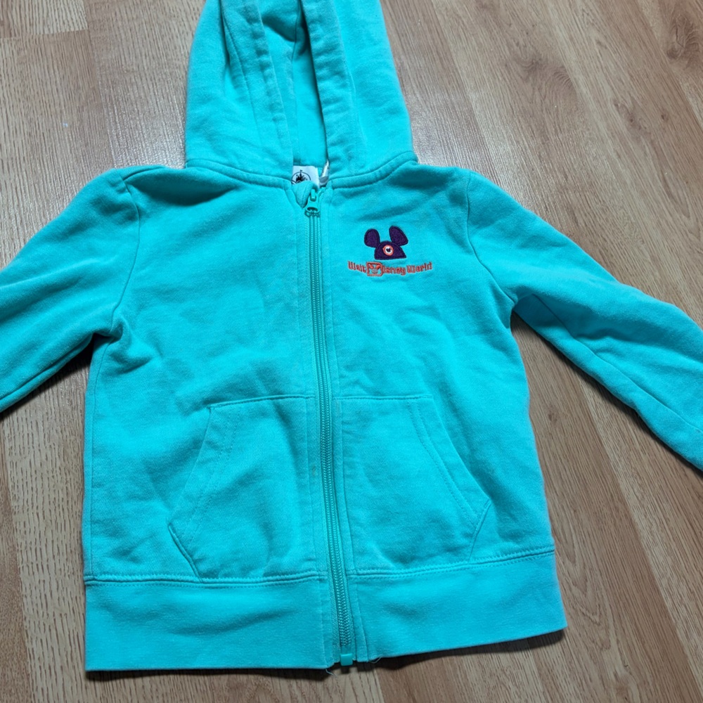 Disney Teal Kids Hoodie